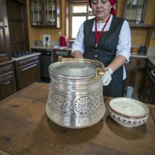Maraş Bakırcılık - Içi Kalaylı Oyma Işlemeli Kalın Bakır Bakraç 3 - 5 Litre Seçenekleri – El Yapımı Geleneksel Bakır Bakraç