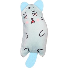 Braventa Collection Tineke Peluş Kedi Oyuncağı Kedi Otlu Catnipli Mavisi 1 Adet