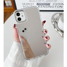 Braventa Collection Go Aksesuar Iphone 11 ile Uyumlu Aynalı Tasarım Darbe Önleyici Silikon Kılıf