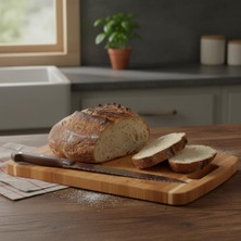 Braventa Collection Deconox Bambu Kesme Tahtası Antibakteriel Yıkanabilir Doğrama Tahtası Dikdörtgen 34X24CM | Antibakte