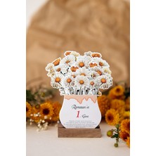 Allians Ramazan Takvimi Papatyalı, Ahşap Ayaklı, Hadis-I Şerifli, Şık Tasarım