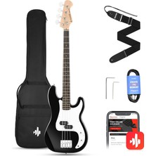 Braventa Collection Donner DPB-510 Pb-Style Bas Gitar Seti (Siyah)