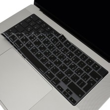Braventa Collection Mcstorey MacBook Klavye Koruyucu Arapça Baskılı Uk-Ters L Enter Tipi Air 13,6-15,3inç- Pro 14,2-16,2