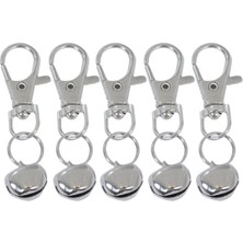 Braventa Collection X-Perk Papağan Anahtarlı Kedi Köpek Tasma Boyun Zili 5'li Set Zil Çapı 14 mm