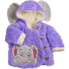 Braventa Collection Yeni Doğan Mont,pelüş Bebek Ceketi,welsoft Bebek Hırkası,bebek Giyim,bebek Dış Giyim,köpekli,pandalı