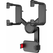 Braventa Collection Heartz Tüm Cep Telefonları Için Telefon Tutacağı Araç Araç Dikiz Aynası Montajı ile Size Hareket ve