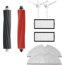 Braventa Collection Profimar Roborock Q8 Max/q8 Max+ Robot Süpürge Modelleri ile Uyumlu 8 Parça Set