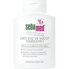 Braventa Collection Sebamed Hassas Ciltler Için Pentavitin Nemlendirici Etkili Yüz ve Vücut Temizleme Jeli 200 ml