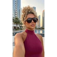 Kendall Bordo-Black  Juliano Güneş Gözlüğü