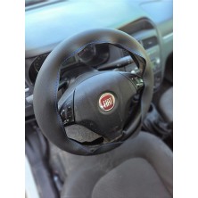 Hasbay Dikişli Direksiyon Kılıfı Fıat Linea Deri Direksiyon Kılıfı