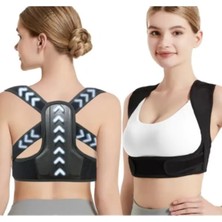 Özbience Unisex Ayarlanabilir Medikal Duruş Düzeltici Korse Sırt ve Omuz Destekli