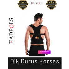 Özbience Omurga ve Sırt Kaslarını Destekleyen Rahat Ayarlanabilir Dik Duruş Korsesi