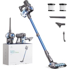 Braventa Collection Greenote GSC50 Şarjlı Dikey Süpürge, 23000PA Güçlü Emişli Hafif Çubuk Elektrikli Süpürge 30 Dakika U