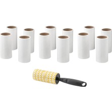 Braventa Collection Ikea Bastis Kedi Köpek Tüy Toplama Rulosu + 12 Adet Yedek Rulo