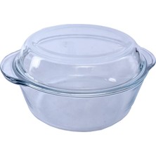 Braventa Collection Pasabahce Paşabahçe Borcam Orta Boy Yuvarlak Tencere