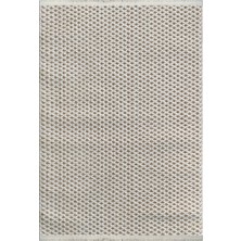 Woolen Halı Woolen Tual Anti Alerjik Bukle Halı 8403 Krem