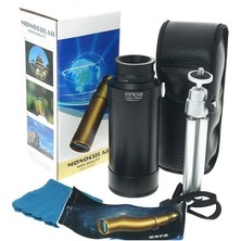 FRY 50X50 Panda Metal Gövde Tek Gözle Büyük Mercek Korsan Dürbün Dsyh ( Lisinya )