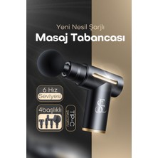Özbience Yenilikçi Şarjlı Masaj Tabancası, Sporcu ve Kas Gevşetici Aleti