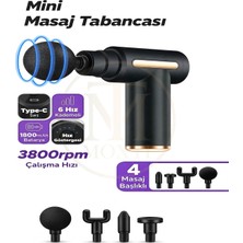 Özbience Yenilikçi Şarjlı Masaj Tabancası Sporcu ve Günlük Rahatlatıcı Aleti