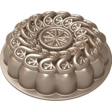 Braventa Collection Nordic Ware Narenciye Bükümlü Tava, 8 Bardak Kapasiteli, Şekerleme