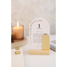 Allians Ramazan Ayı Hadis-I Şerifli 30 Günlük Yaldızlı Masa Takvimi