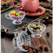 Sween Home 6 Adet Boncuklu Fincan Modelli Lokumluk Sunumluk