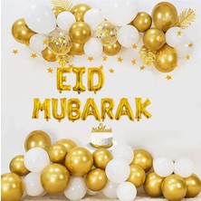 Allians Renkli Ramazan ve Eid Temalı Balon Seti, Parti ve Festival Dekorasyonu