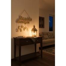 Allians Ramazan Yazılı Dekoratif Duvar Süsü, Şık Ev Süsleri