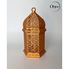 Allians Şık LED Işıklı Ramazan Feneri, Ev Dekoru ve Aydınlatma Seçeneği