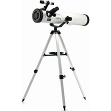 FRY -76X700 Profesyonel Aynalı Uzay Teleskopu-Beyaz ( Lisinya )
