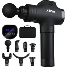Özbience X3PRO Masaj Tabancası 24W Spor 30 Hız Vurmalı Süper Sessiz Fırçasız Motor