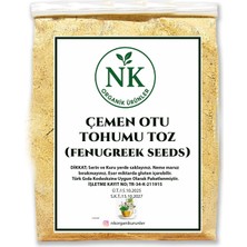 Nk Organik Çemen Tohum Öğütülmüş 50GR