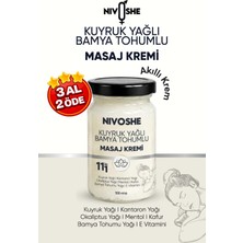 Özbience Doğal Bamya Tohumlu Rahatlatıcı Masaj Kremi, Ağrı ve Rahatlama Destek