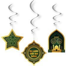 Allians Yeşil Ramazan Sarkıt Süsleri, Hoşgeldin Onbir Ayın Sultanı, Kutlama Dekoru