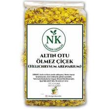 Nk Organik Altın Otu Ölmez Çiçek Doğal 50GR