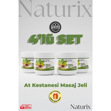 Özbience 4'lü At Kestanesi Balsamı 500 ml Serinletici Rahatlatıcı Masaj Jeli