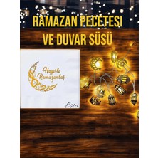 Allians Ramazan Süsü ve Peçetesi 10 Parça Seti, Ayın Sultanı Temalı