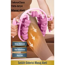 Özbience Yenilikçi Kas Gevşetici Masaj Aleti, 13 Tekerlekli, Lenf Drenaj Rulosu