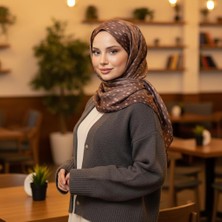 Revam Collection Ceylan Bambi Desenli Pamuk Soft Trend Kadın Şal