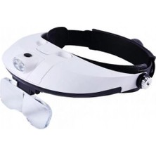 FRY -5 Mercekli Çok Fonksiyonlu, Başlık Tip Işıklı BÜYÜTEÇMG81001-G ( Lisinya )