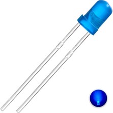 Voltaj 3mm LED Mavi Diyot Diffused 1 Adet