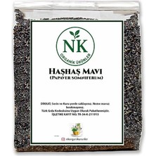 Nk Organik Haşhaş Mavi (Papaver Somniferum) 50GR