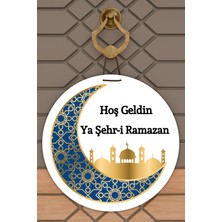 Allians Modern Beyaz Kapı Süsü, Hoşgeldin Ramazan, Dış Mekan Dekorasyonu