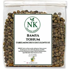 Nk Organik Bamya Tohumu Doğal 1000GR