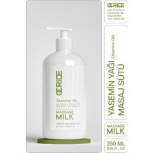 Özbience Doğal Yasemin Yağı Masaj Sütü 250 Ml, Canlandırıcı ve Nemlendirici Bakım