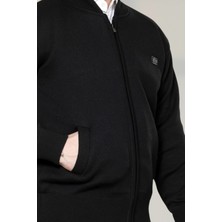 Erkek Baba ve Orta Yaş Triko Örgü Içi Astarlı Akrilik Fermuarlı Kışlık Baba Hırka