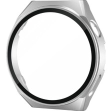Olinea Newface Watch Gt2 46MM Dota Camlı Kasa Ekran Koruyucu - Gümüş