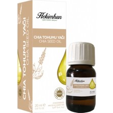 Nk Organik Chia Tohumu Yağı Soğuk Pres 20 ml