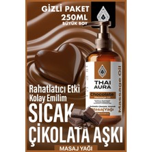 Özbience Yenilebilir Çikolatalı Spa Masaj Yağı 250ML, Rahatlatıcı ve Aromatik Keyif