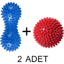 Özbience Kas Gevşetici ve Duyu Uyarıcı Masaj Topu, 2'li Set, Egzersiz ve Rahatlama